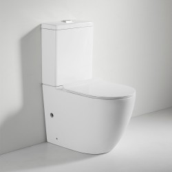 690x370x830mm Ceramic White Tornado Back To Wall Toilets Suite Two Piece Toilets 