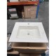 600mm Slim Polymarble Basin Vanity Top Only