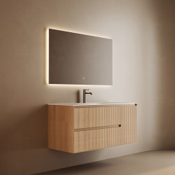 Cavon 1200X470X560mm Plywood Light Oak Wall Hung Vanity