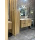 Felix 1200X465X565mm Plywood Light Oak Fluted Vanity