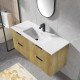 Felix 1200X465X565mm Plywood Light Oak Fluted Vanity