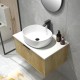 Felix 760X510X360mm Plywood Light Oak Fluted Vanity With Flat Top