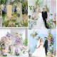 100*200CM Wedding Metal Arch Backdrop Stand, For Wedding Baby Shower Birthday Anniversary Graduation Garden Balloon Arch Decoration White