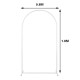 80X180CM Wedding Metal Arch Backdrop Stand For Wedding Baby Shower Birthday Anniversary Graduation Garden Balloon Arch Decoration White