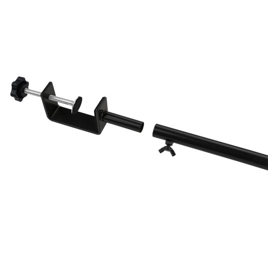 Metal Table Balloon Arch Kit, Adjustable Hight And Length Table Stand, For Birthday Party Wedding & Graduation Decorations, Christmas Decort Baby Shower Party Supplies Table Arch Black