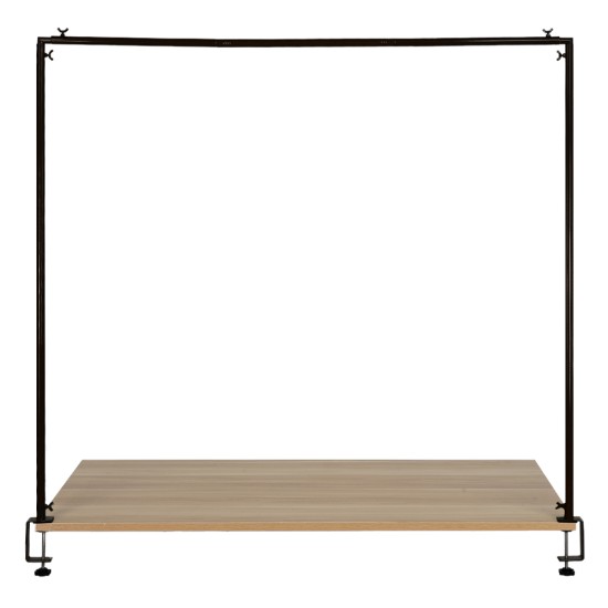 Metal Table Balloon Arch Kit, Adjustable Hight And Length Table Stand, For Birthday Party Wedding & Graduation Decorations, Christmas Decort Baby Shower Party Supplies Table Arch Black