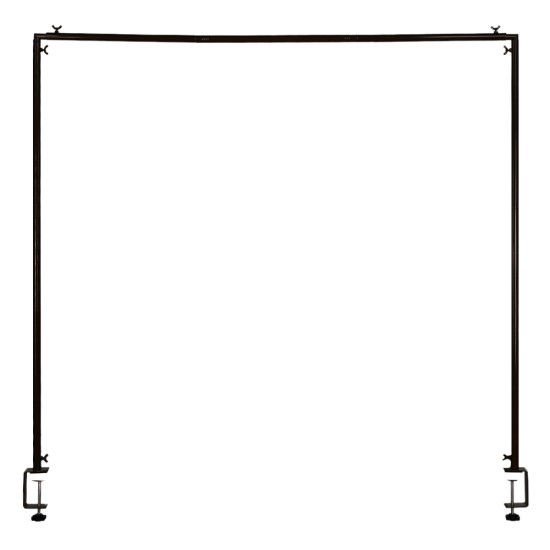 Metal Table Balloon Arch Kit, Adjustable Hight And Length Table Stand, For Birthday Party Wedding & Graduation Decorations, Christmas Decort Baby Shower Party Supplies Table Arch Black