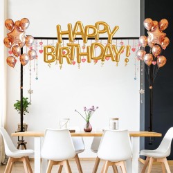 Metal Table Balloon Arch Kit, Adjustable Hight And Length Table Stand, For Birthday Party Wedding & Graduation Decorations, Christmas Decort Baby Shower Party Supplies Table Arch Black