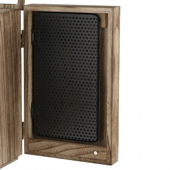 5-Layer Wood Jewelry Box with Mirror and Drawers for Women - Organize and Store Necklaces, Earrings, Rings, and Bracelets with Ease