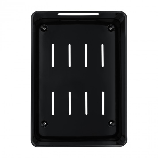 Kitchen Storage Shelf Organizer Under Cabinet Basket Pull Out Sliding Drawer Black