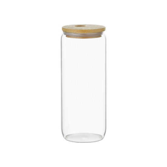 6PCs 500ml Mason Jar Clear Glass Tumbler Iced Drinking Tea Coffee Beer Cups Lids Straws Brushes Gift
