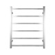 674Hx620Wx120D Square Chrome Electric Heated Towel Rack 6 Bars