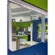 750x720x150mm 2-Door White Fully Waterproof PVC Mirror Cabinet