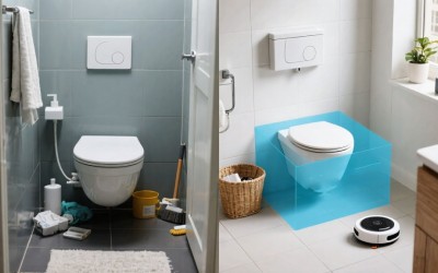 Rimless Toilet Solution - No More Scrubbing Hidden Bacteria!